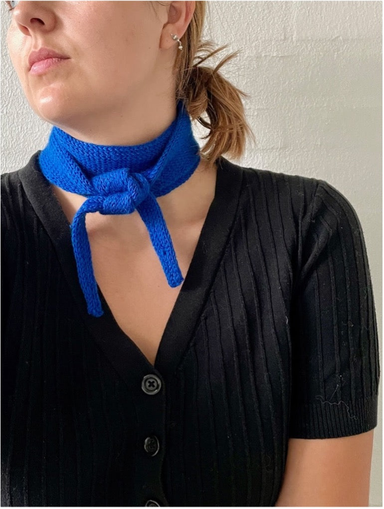 Easy Double Knitted Scarf