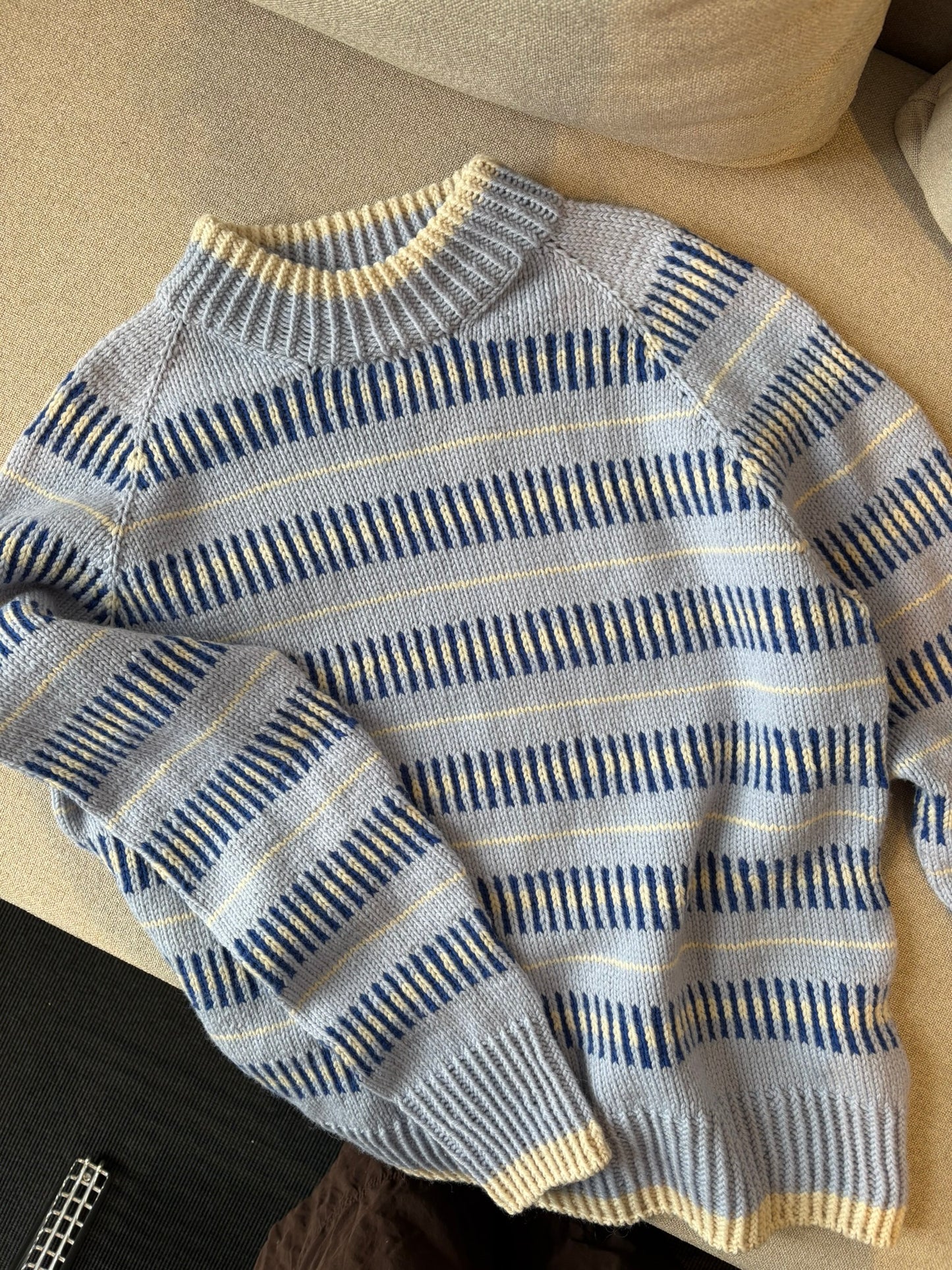 Easy Colour Stripe Sweater