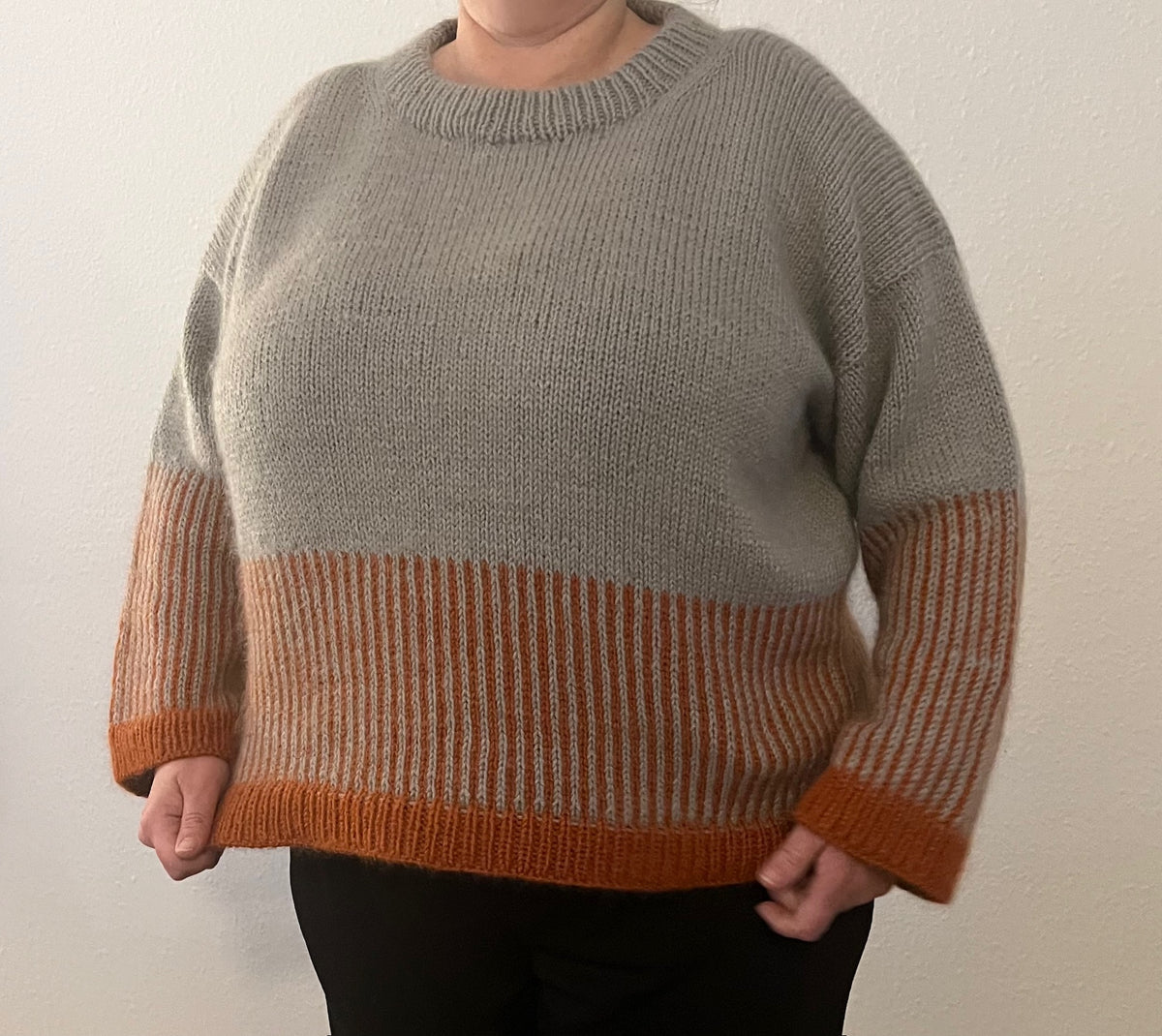 Easy Color Mix Sweater