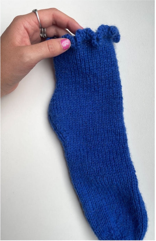 Ultra Easy Ruffle Socks