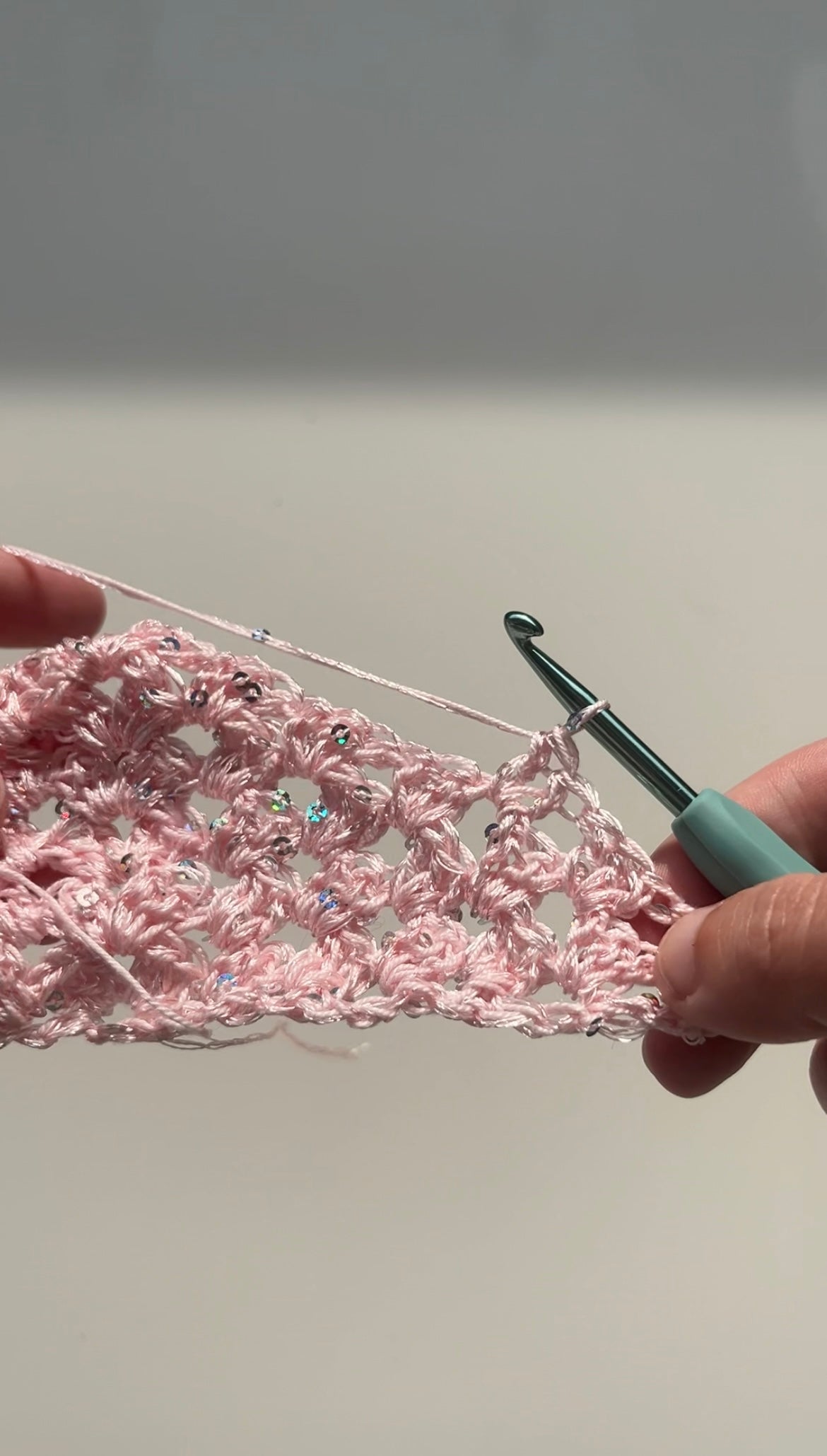 Ultra Easy Hip Scarf - Crochet