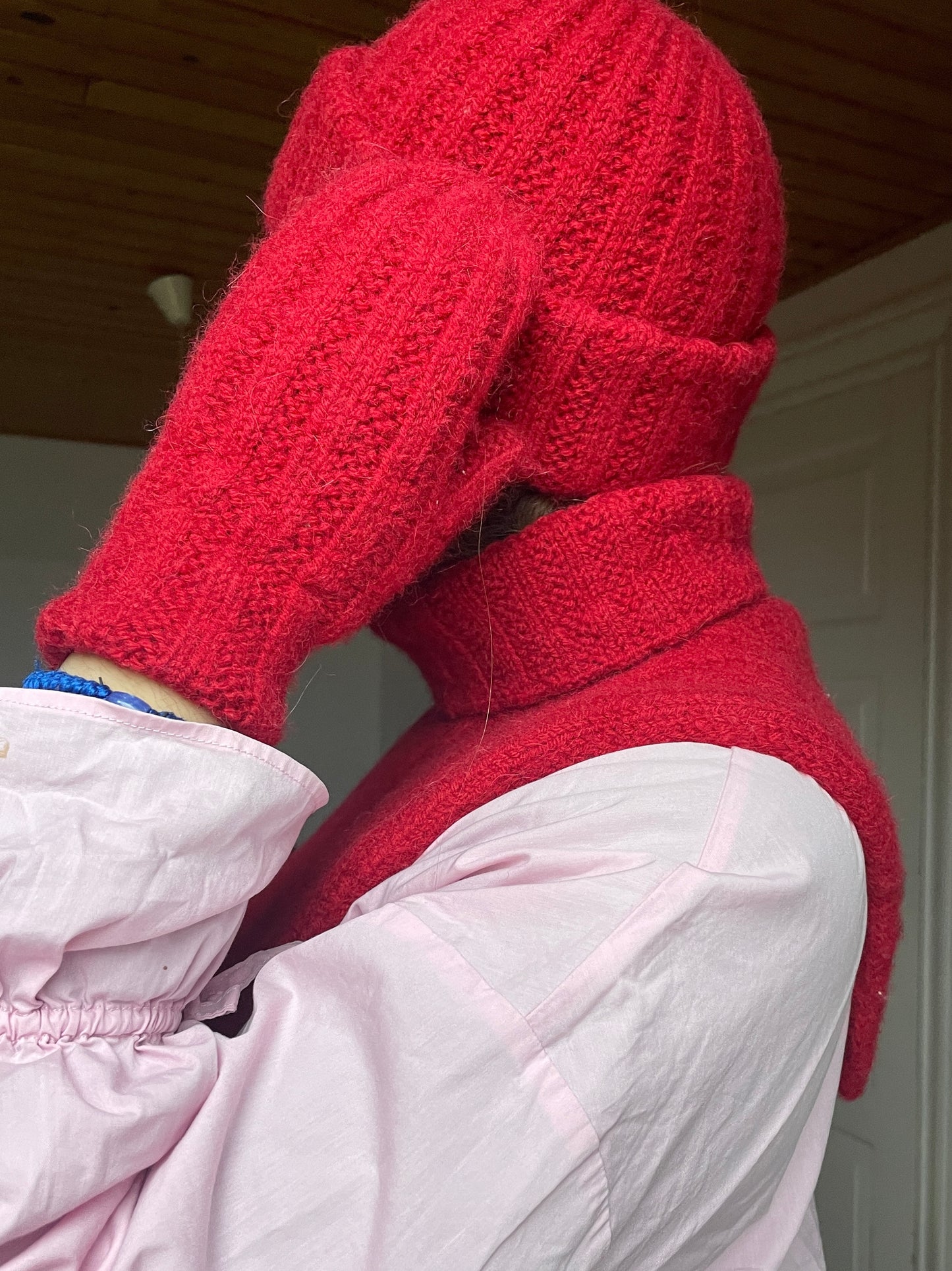 Easy Daily Beanie, Neck + Mittens