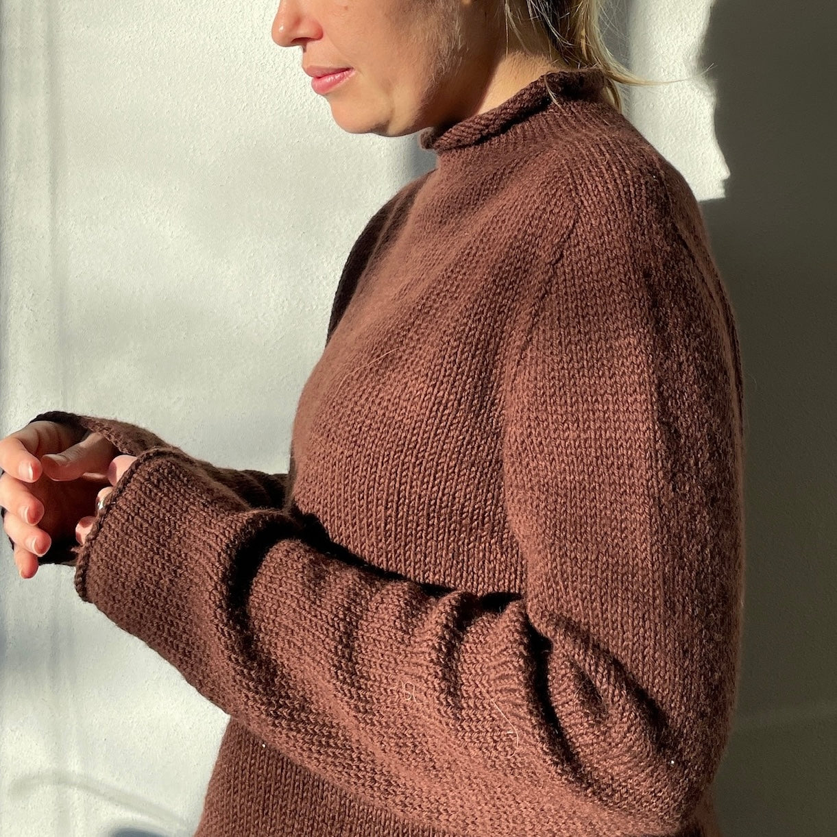 Easy Saddle Shoulder Sweater