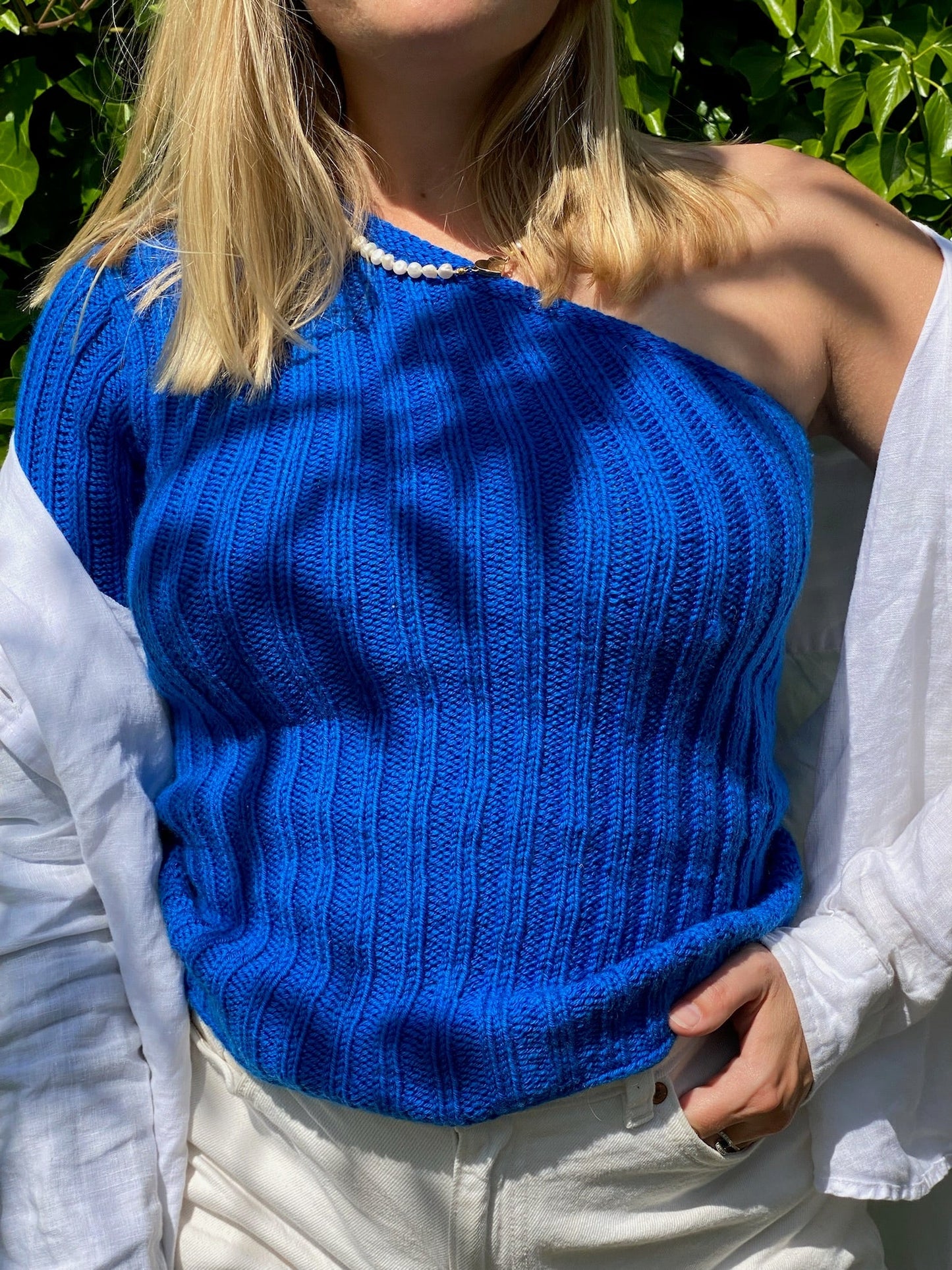 Easy One Sleeve Sweater