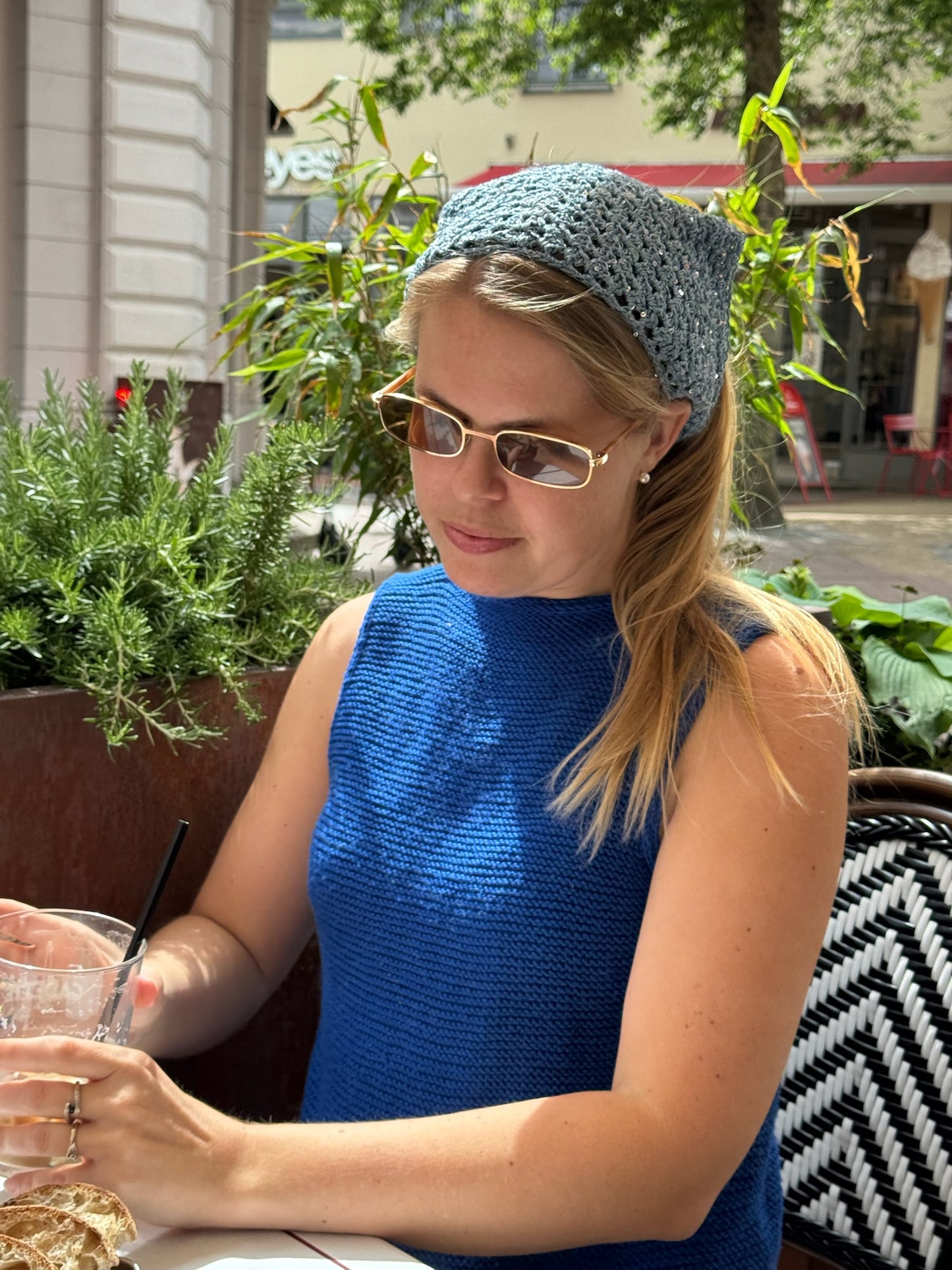 Ultra Easy Bandana - Crochet