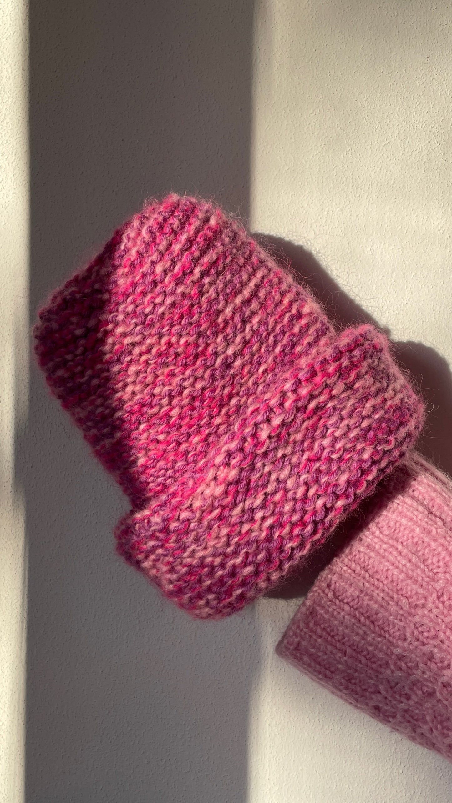 Ultra Easy Garter Stitch Beanie and Mittens