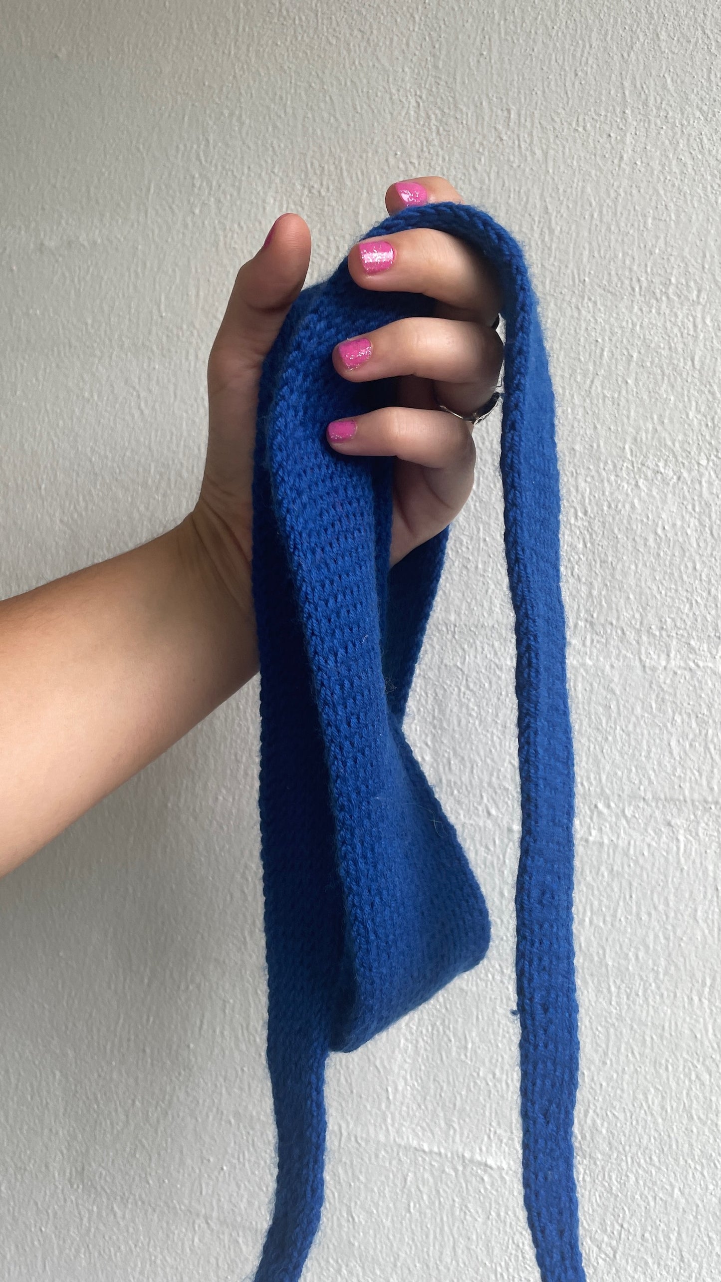 Easy Double Knitted Scarf