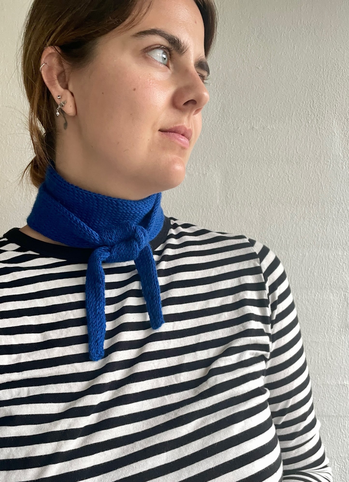 Easy Double Knitted Scarf
