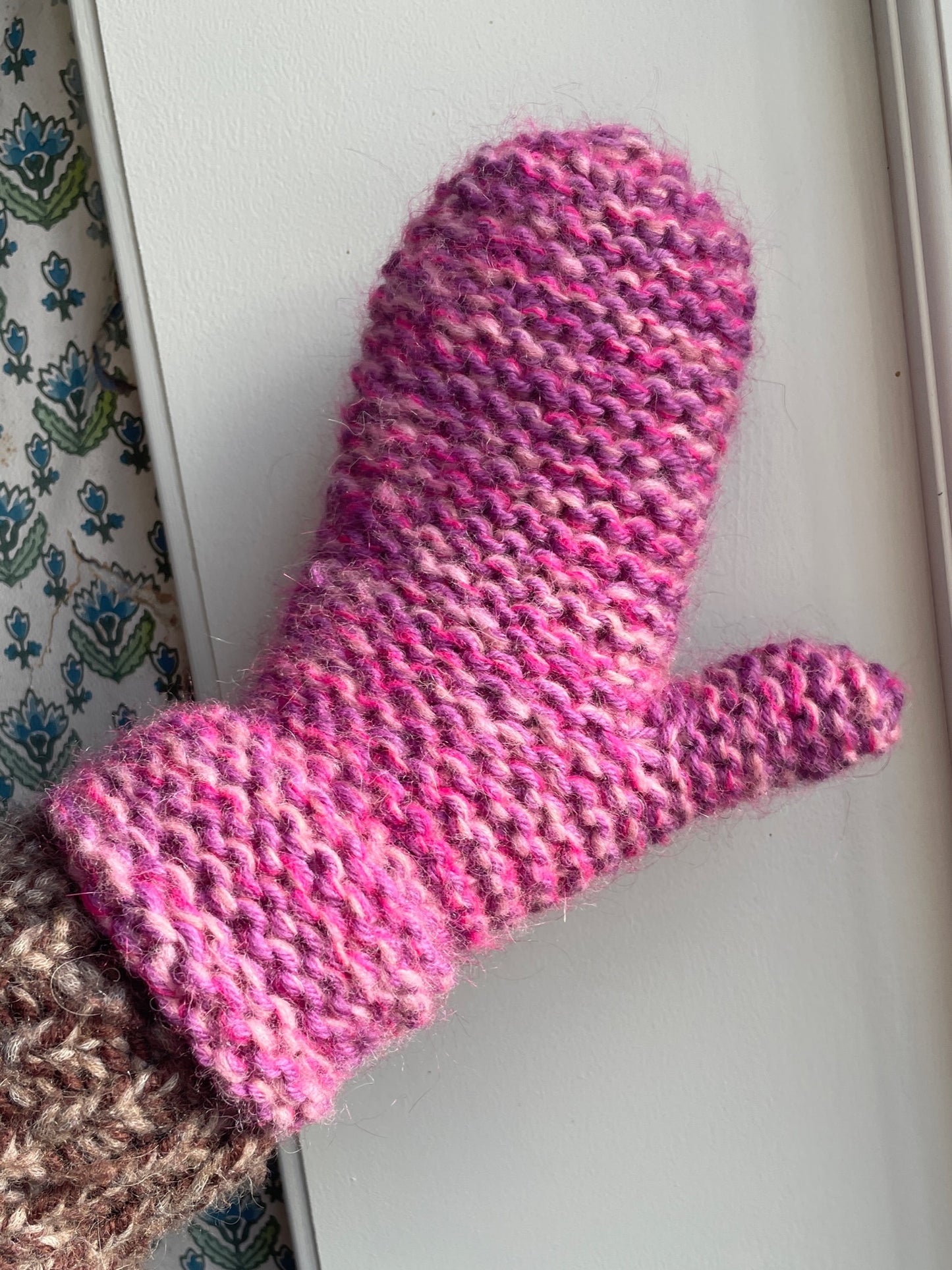 Ultra Easy Garter Stitch Beanie and Mittens