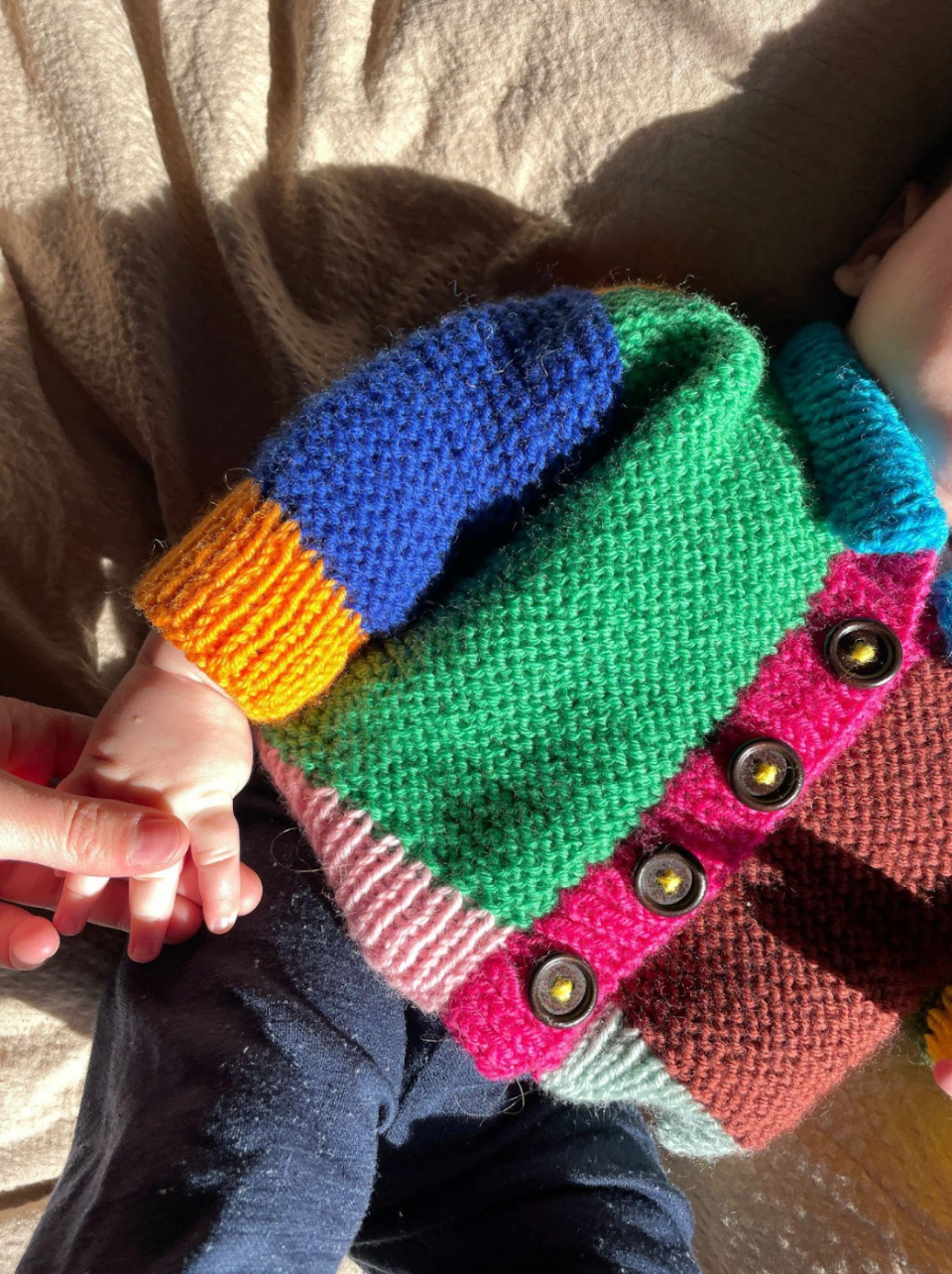 Ultra Easy Polo Cardigan Baby – easy as knit