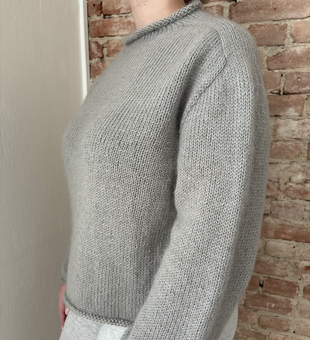 Easy Saddle Shoulder Sweater