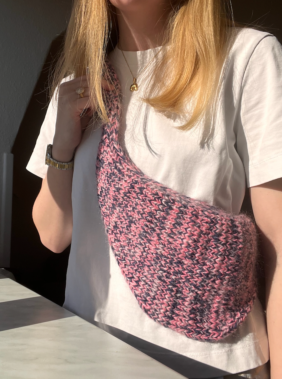 Ultra Easy Bag - Stockinette Stitch Edition