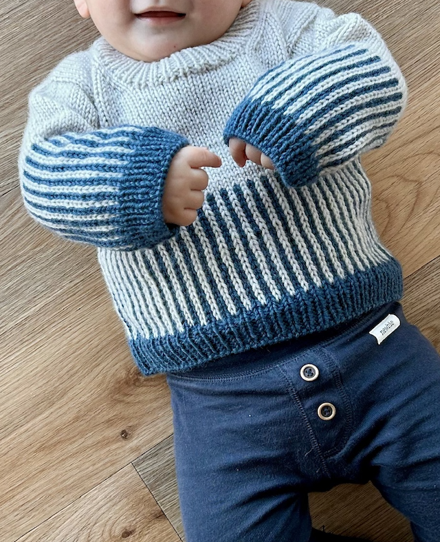Easy Colour Mix Sweater Baby