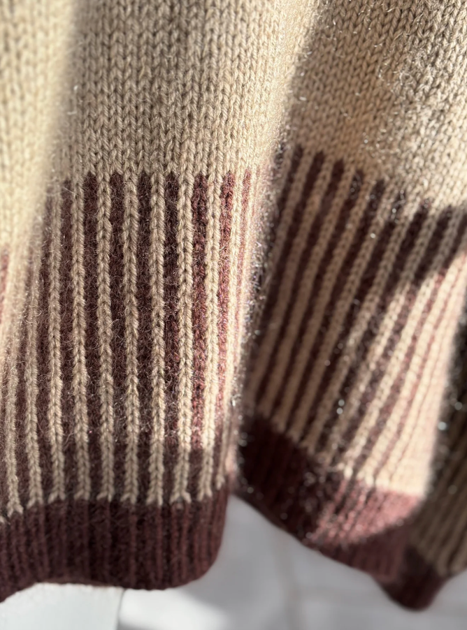 Learn to Knit with Two Colors (Adult + Junior)