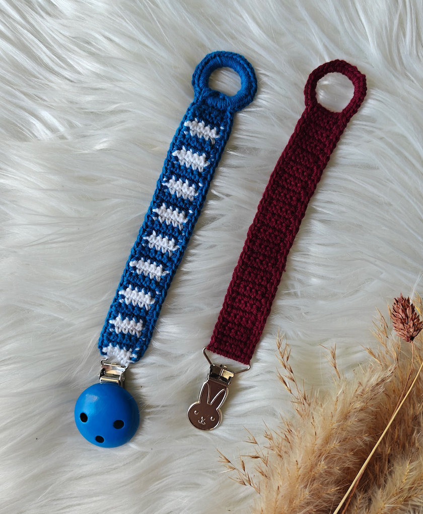 Ultra Easy Pacifier Chain - Crochet