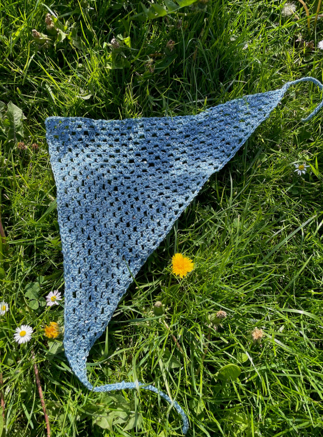 Ultra Easy Bandana + Hip Scarf - Crochet Bundle