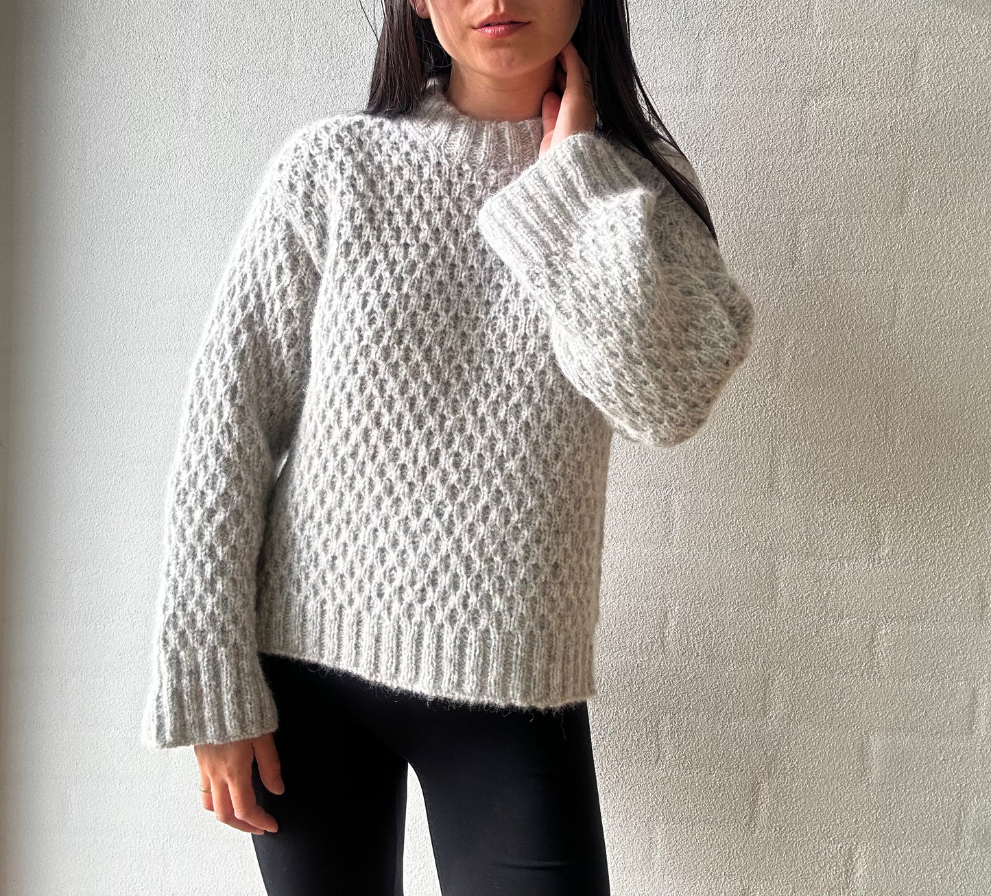 Easy Honeycomb Sweater