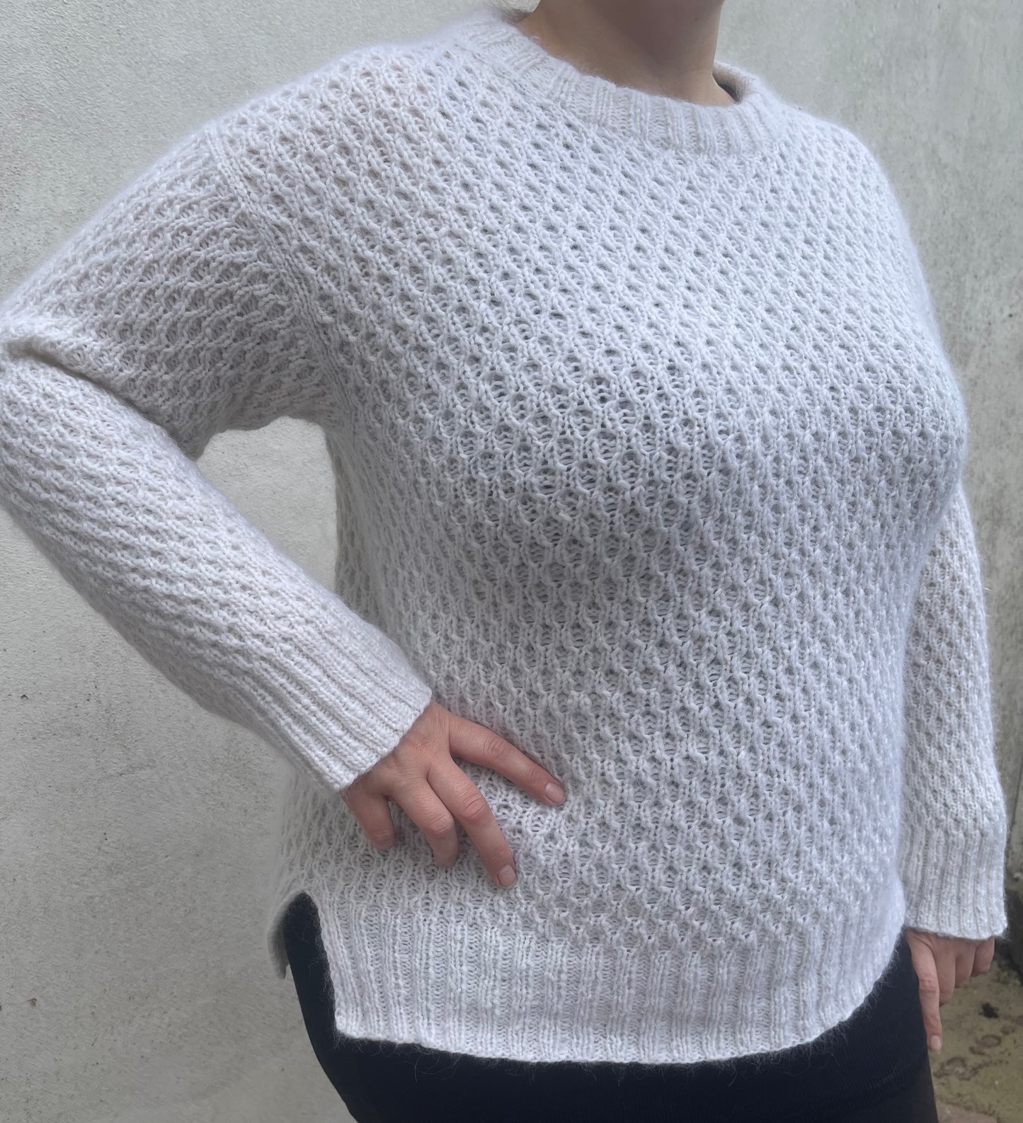 Easy Honeycomb Sweater