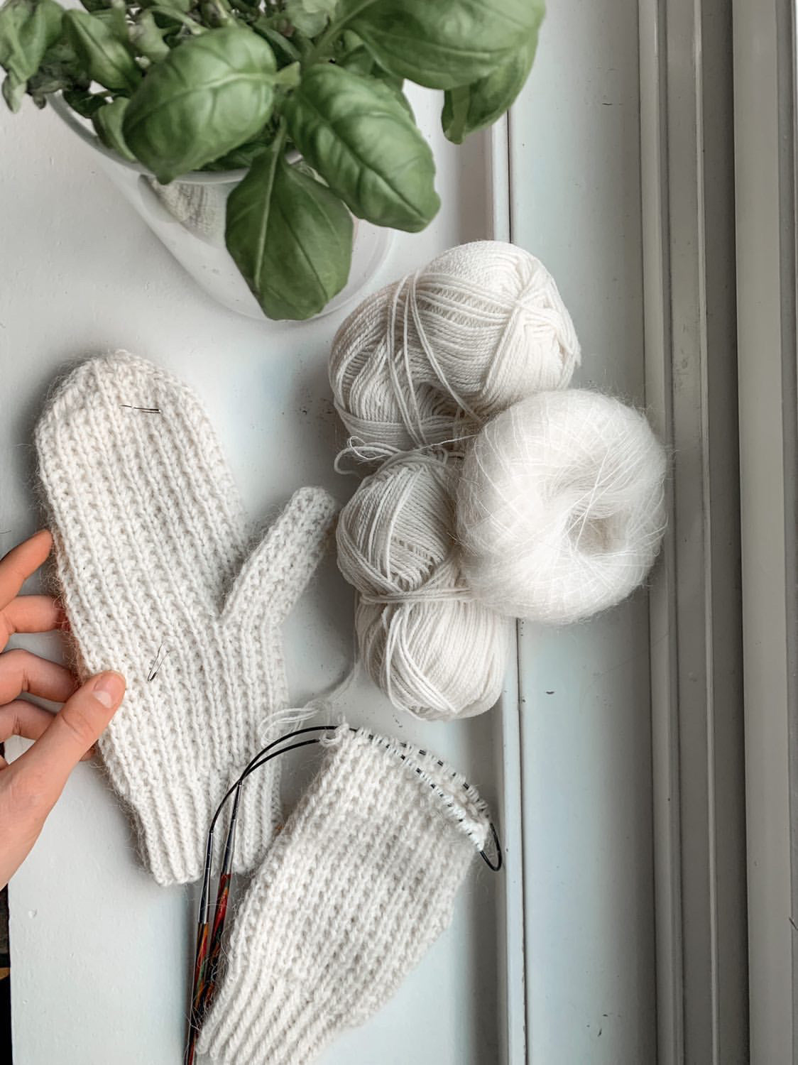 Easy Rib Mittens