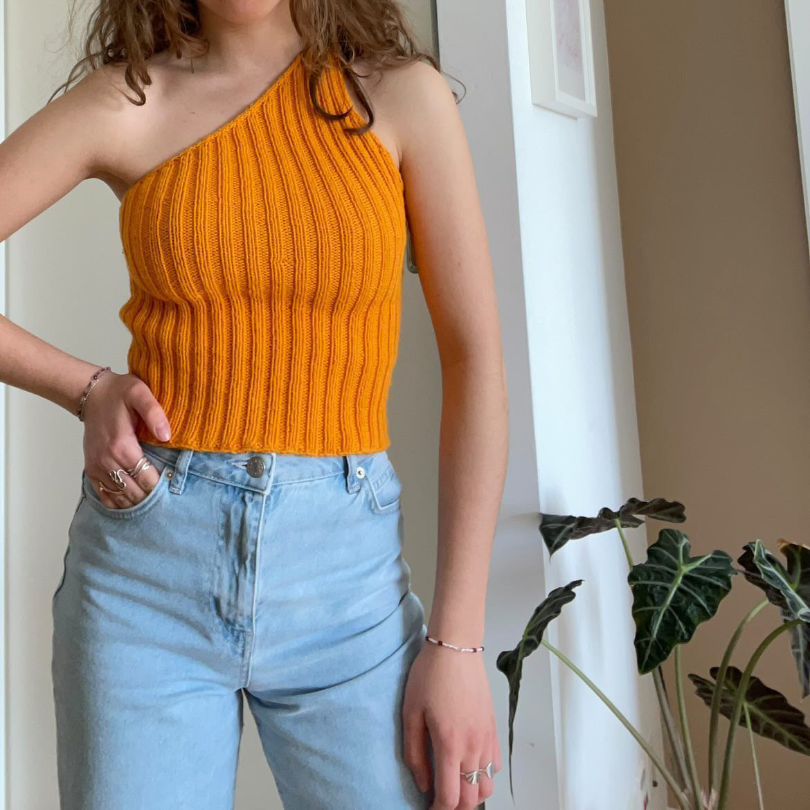 Easy One Shoulder Top