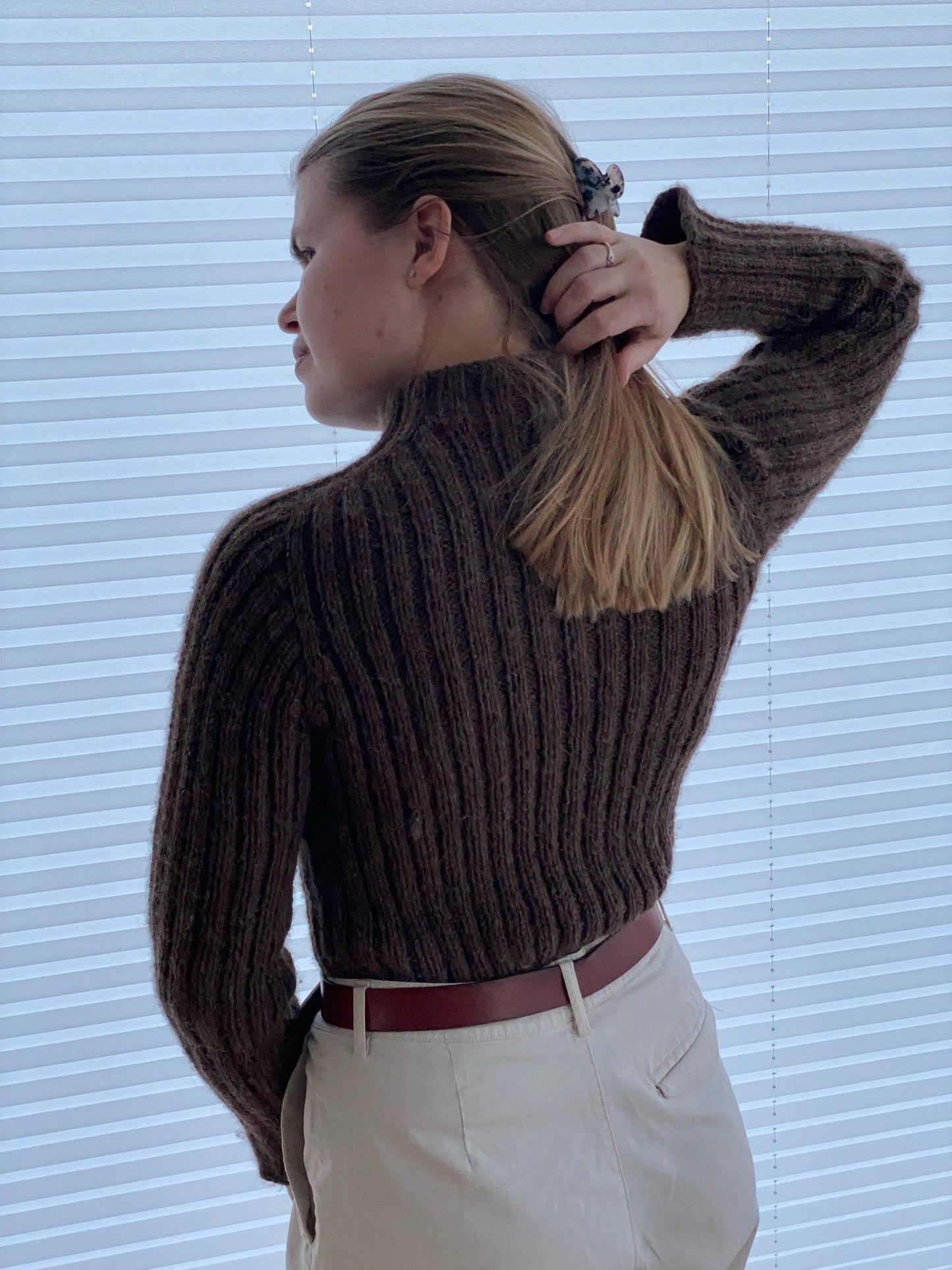 Easy Wide Rib Sweater