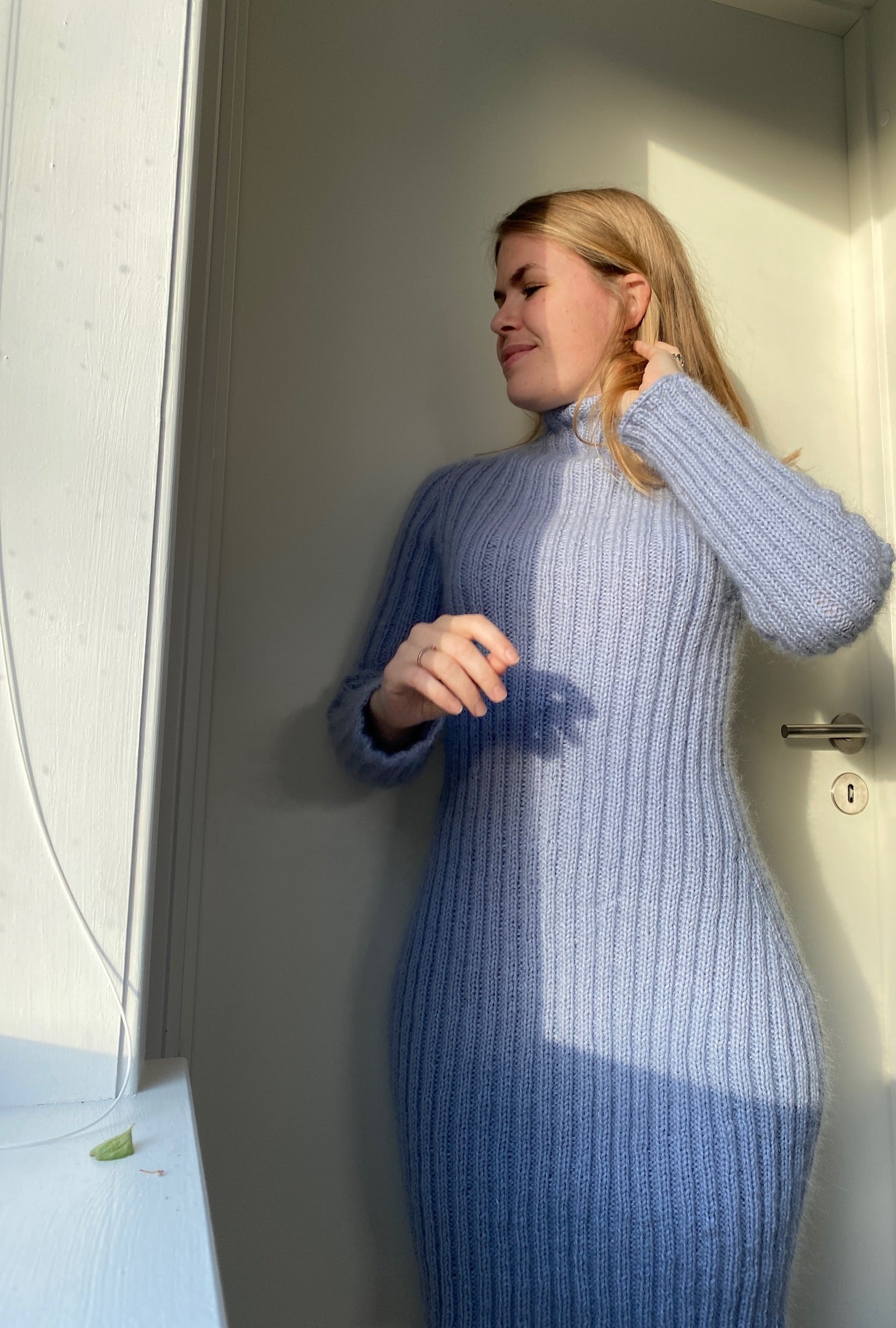 Easy Wide Rib Dress - Main Image