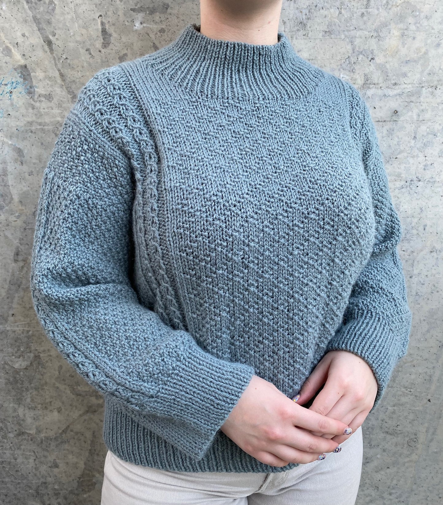 Diamond Structure Sweater