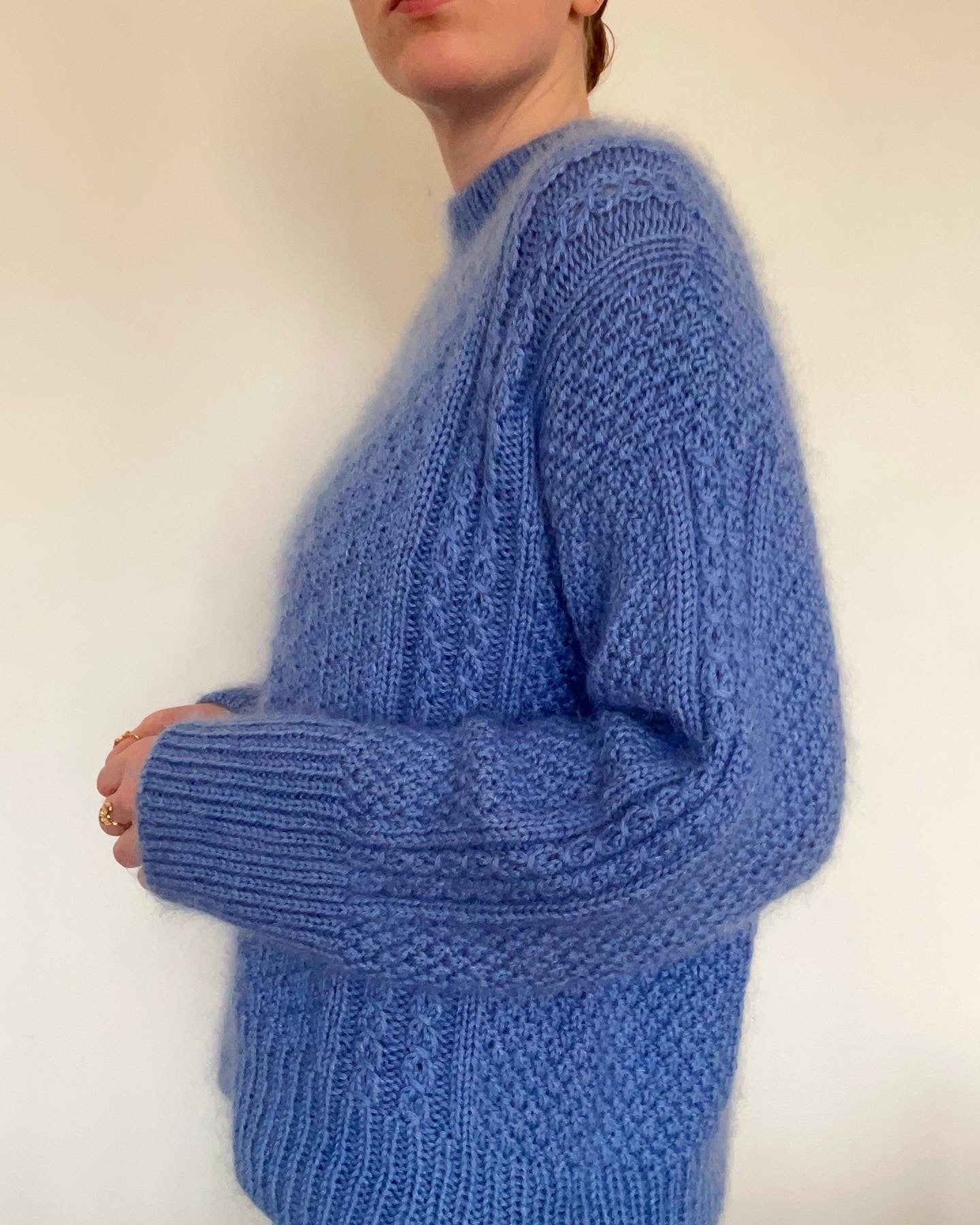 Diamond Structure Sweater