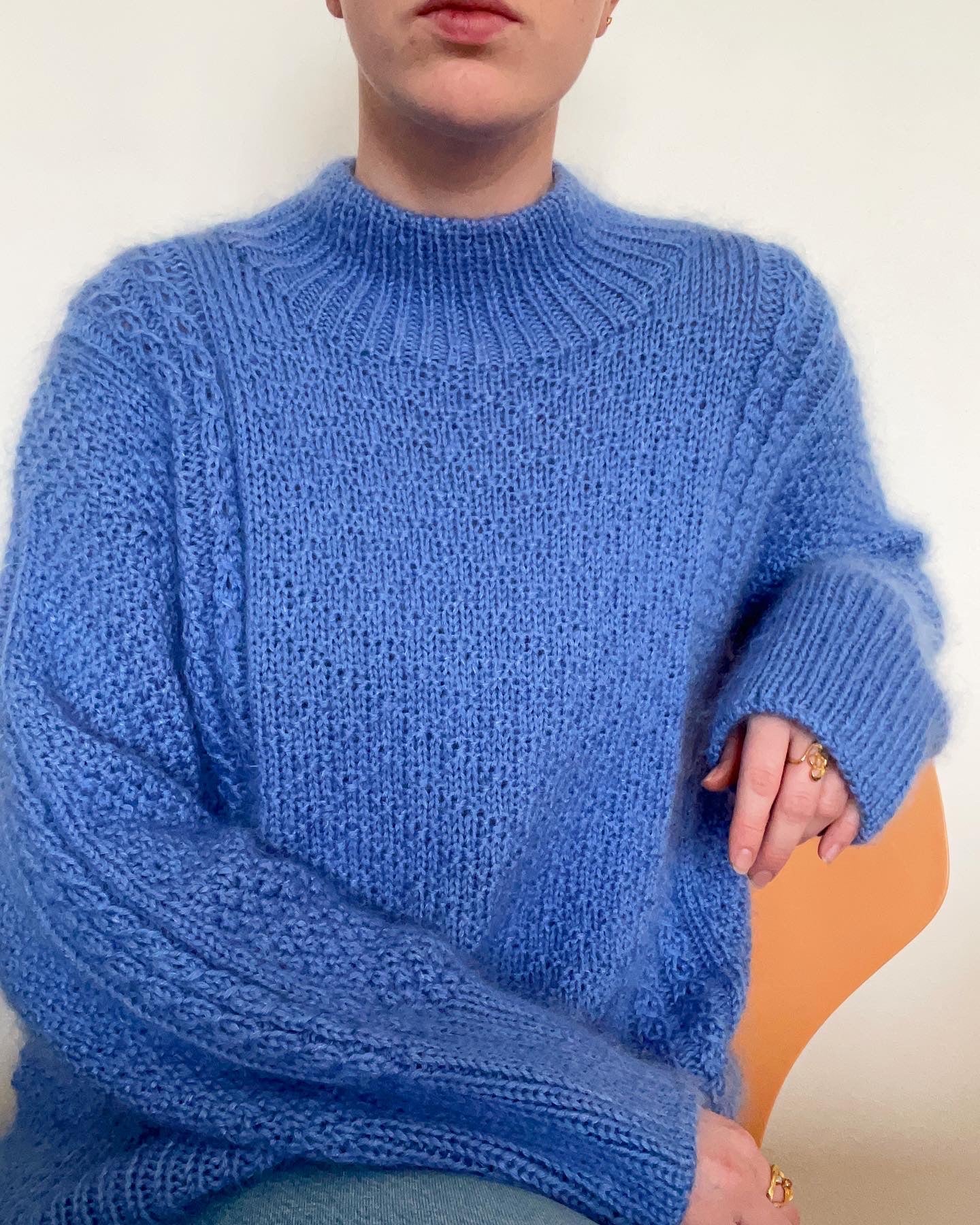 Diamond Structure Sweater