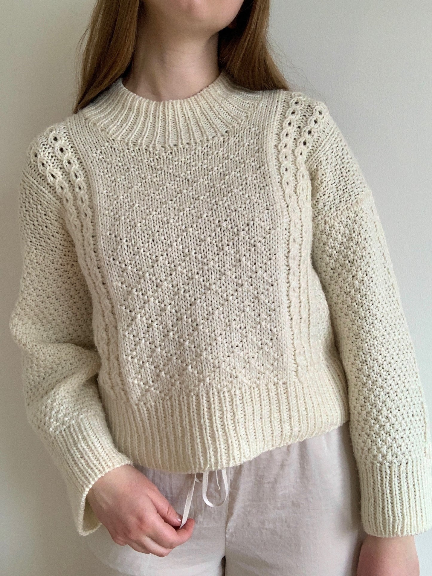 Diamond Structure Sweater