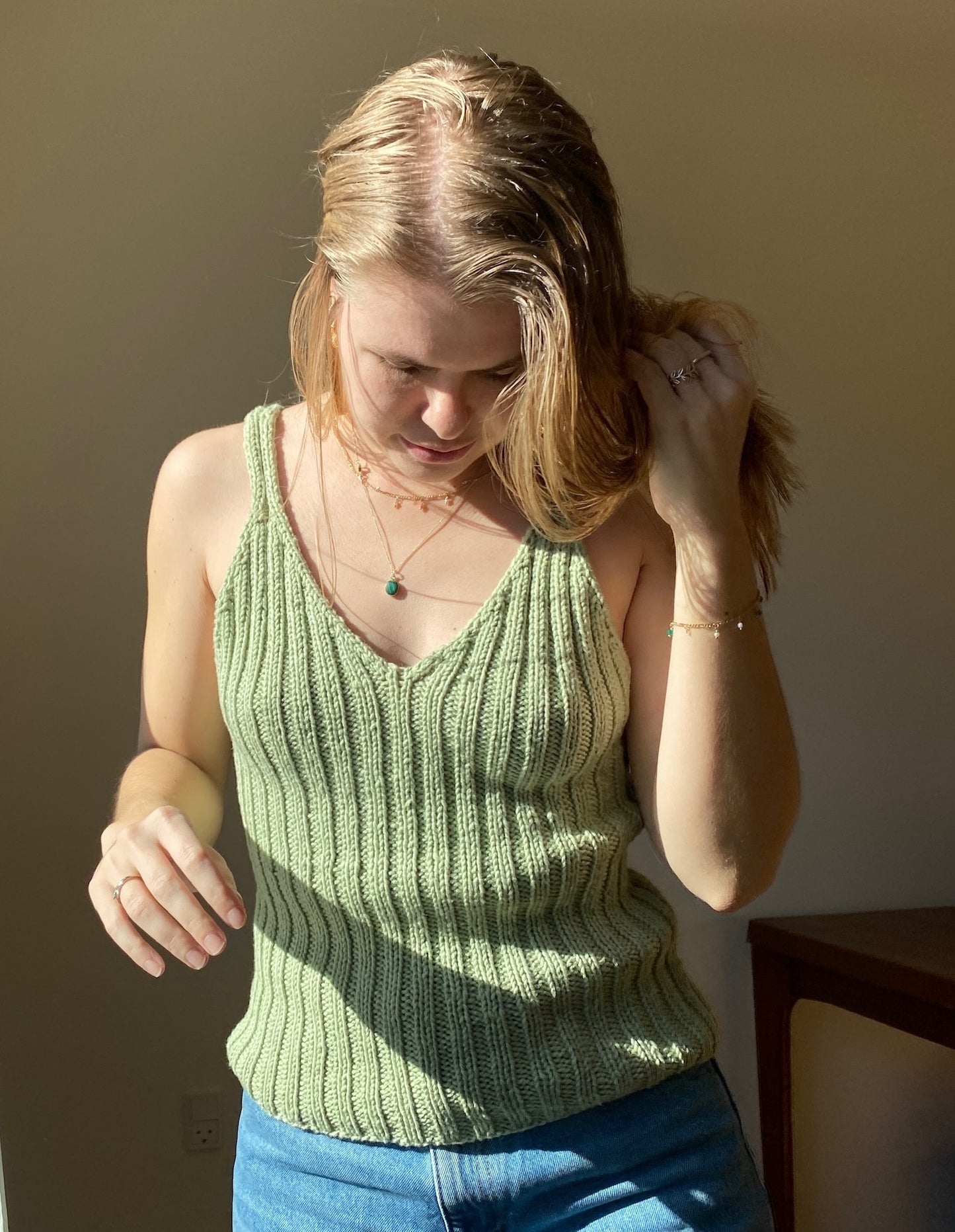 Easy Wide Rib Top