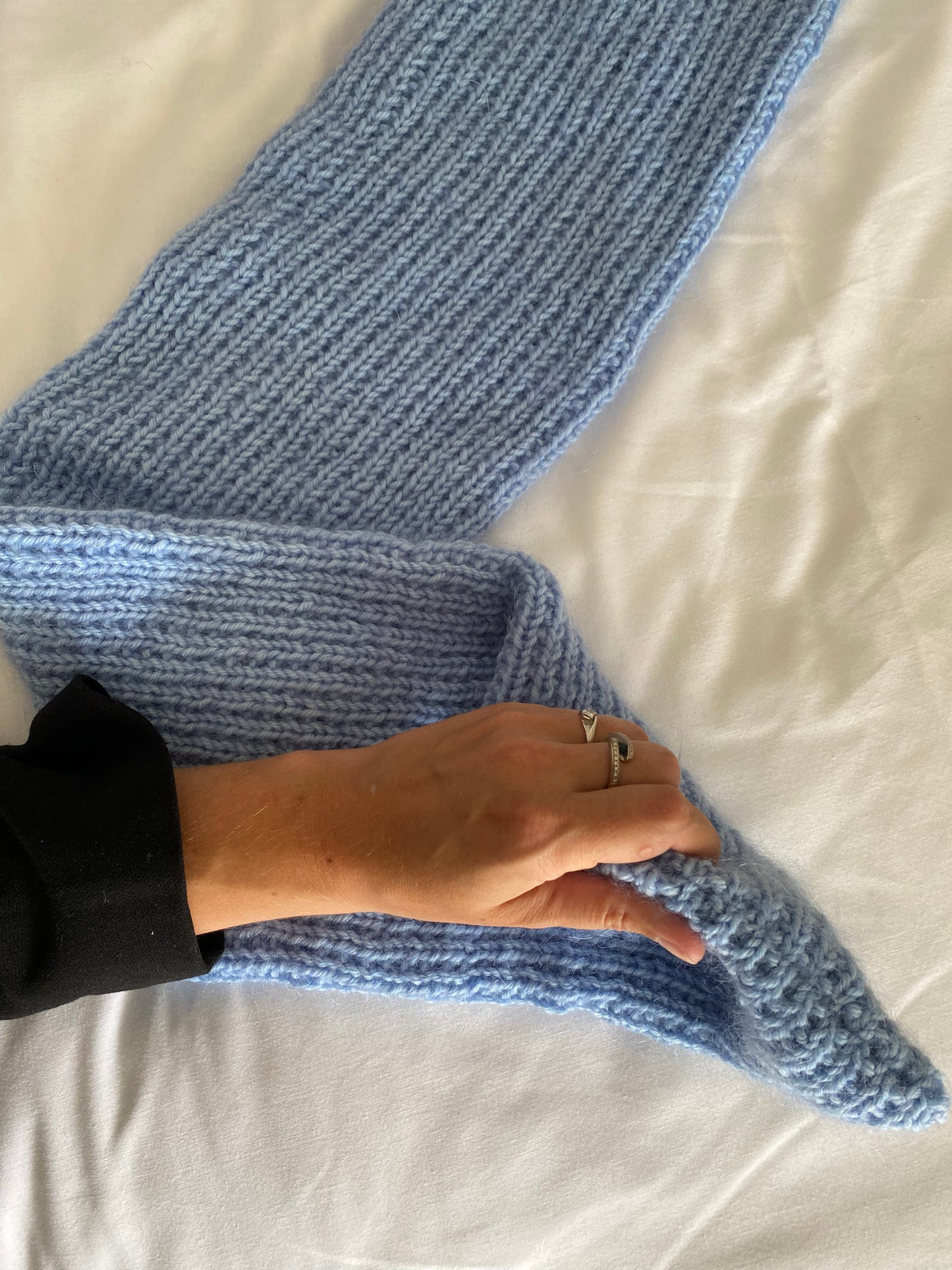 Easy Rib Scarf
