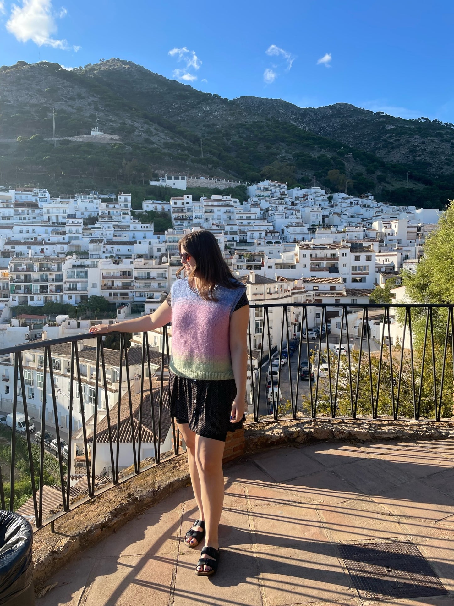 Fading Rainbow Vest