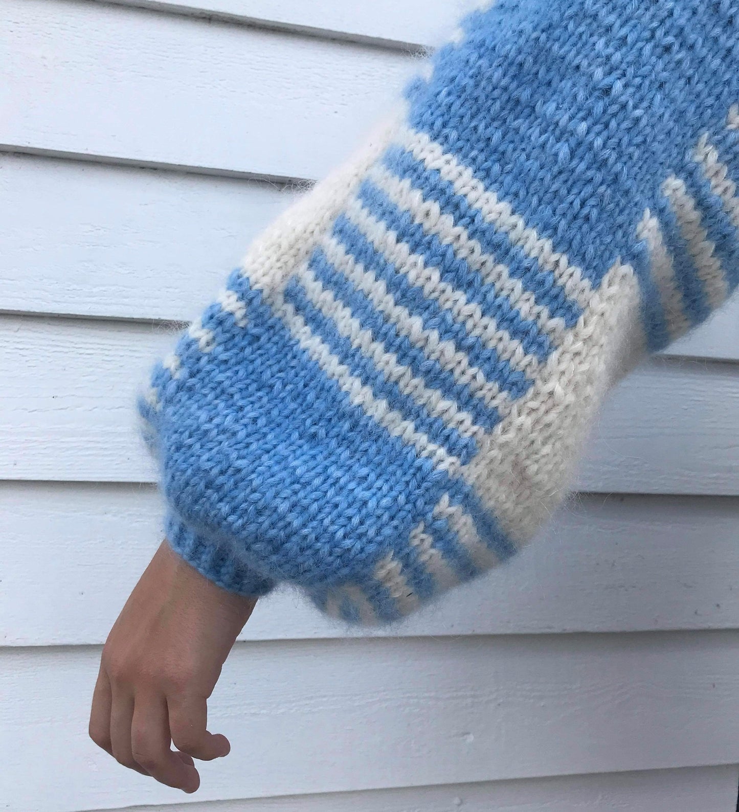 Square Cardi - både ensfarvet og ternet