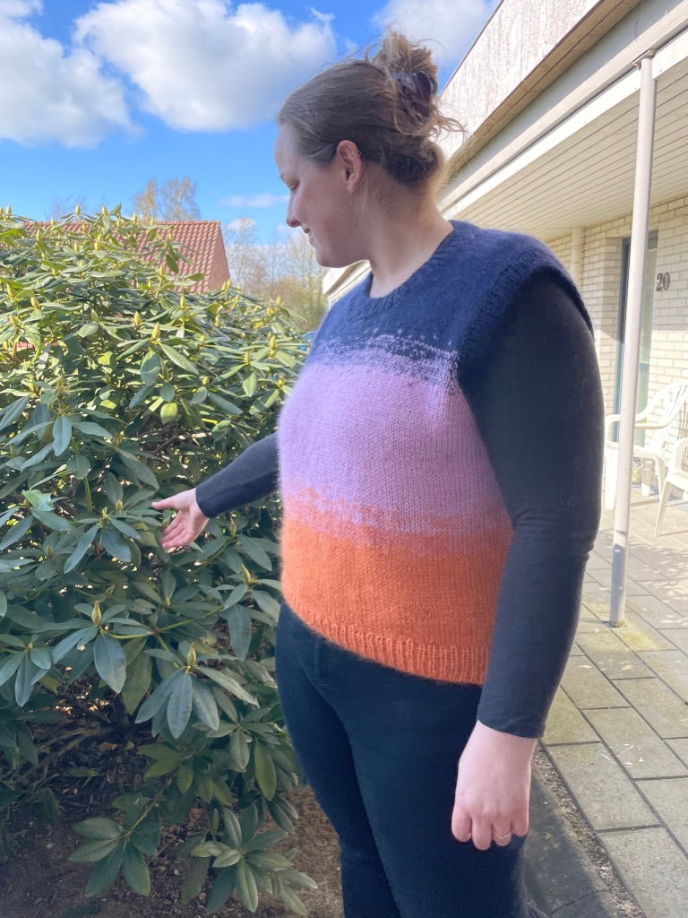 Fading Rainbow Vest