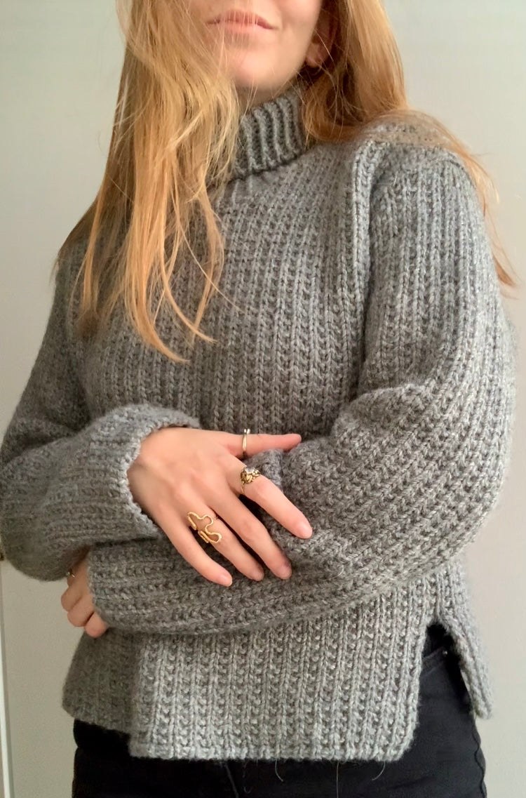 Easy Evening Sweater (Turtleneck Edition)