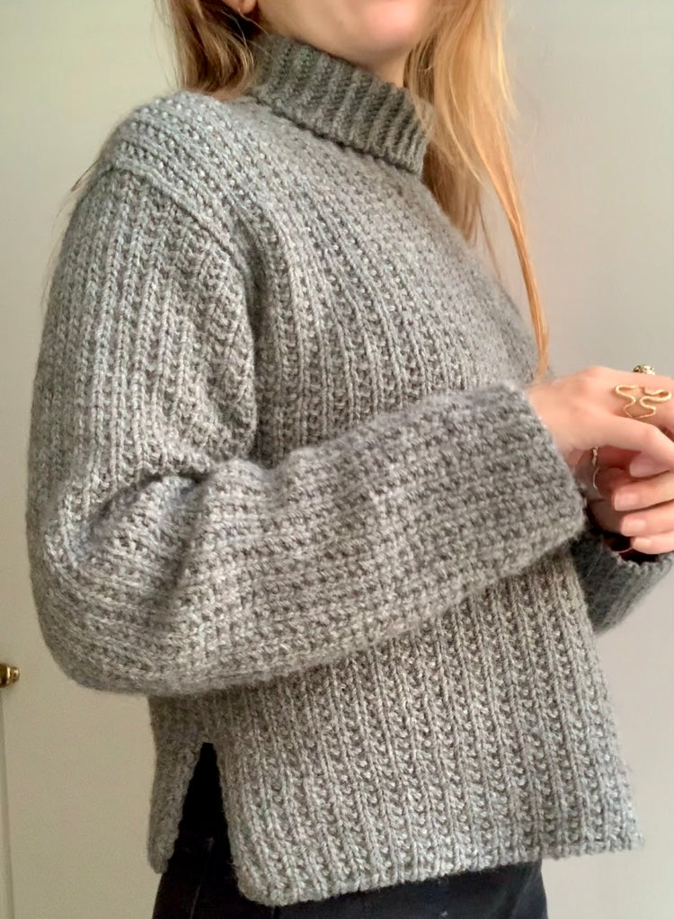 Easy Evening Sweater (Turtleneck Edition)