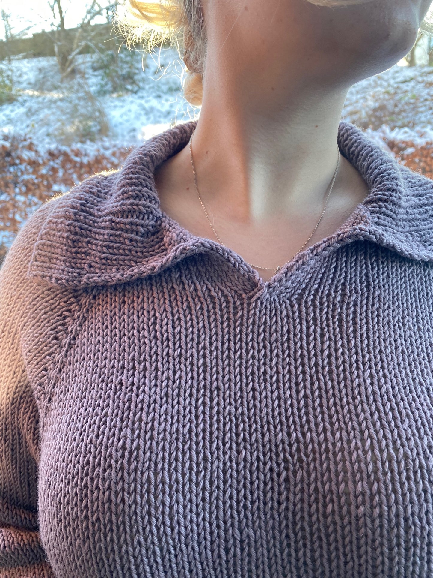 Easy Polo Sweater