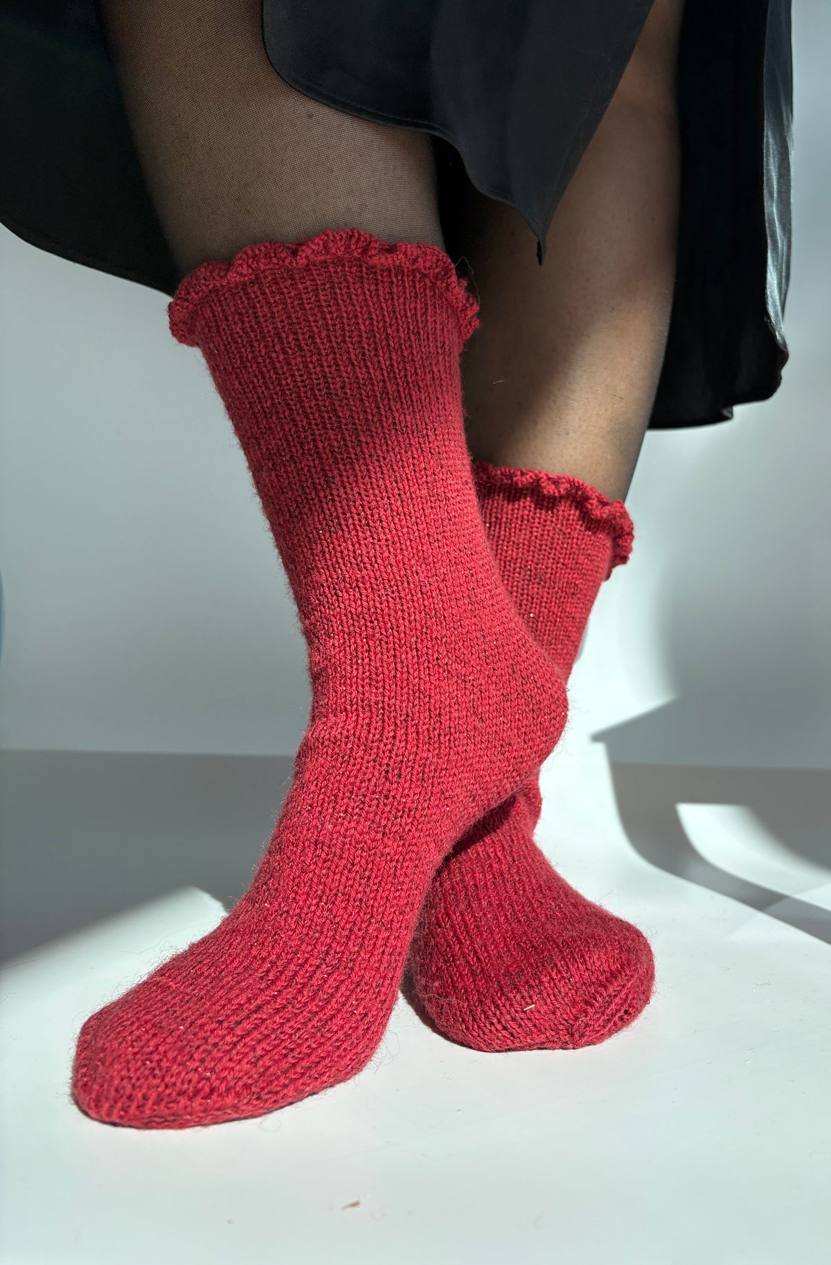 Ultra Easy Ruffle Socks (Fine Edition)