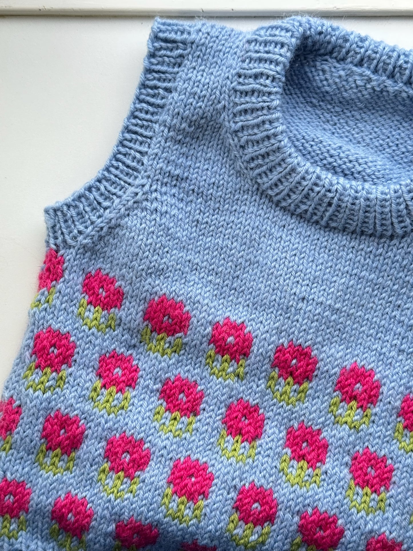 Easy Flower Slipover Baby