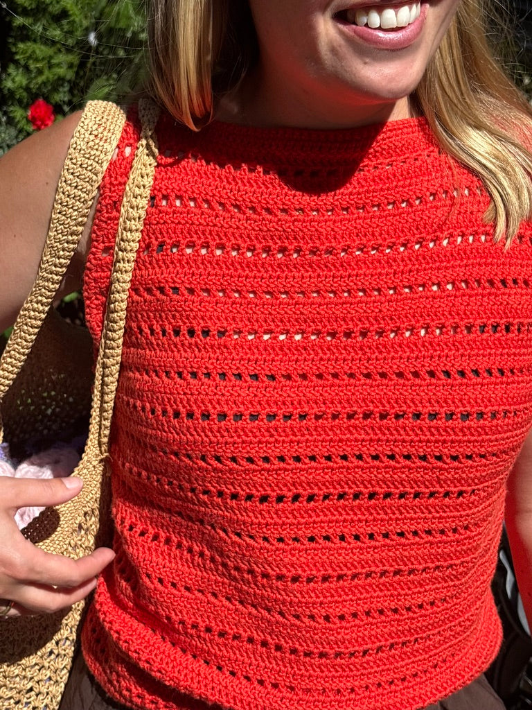 Ultra Easy Lace Top - Crochet