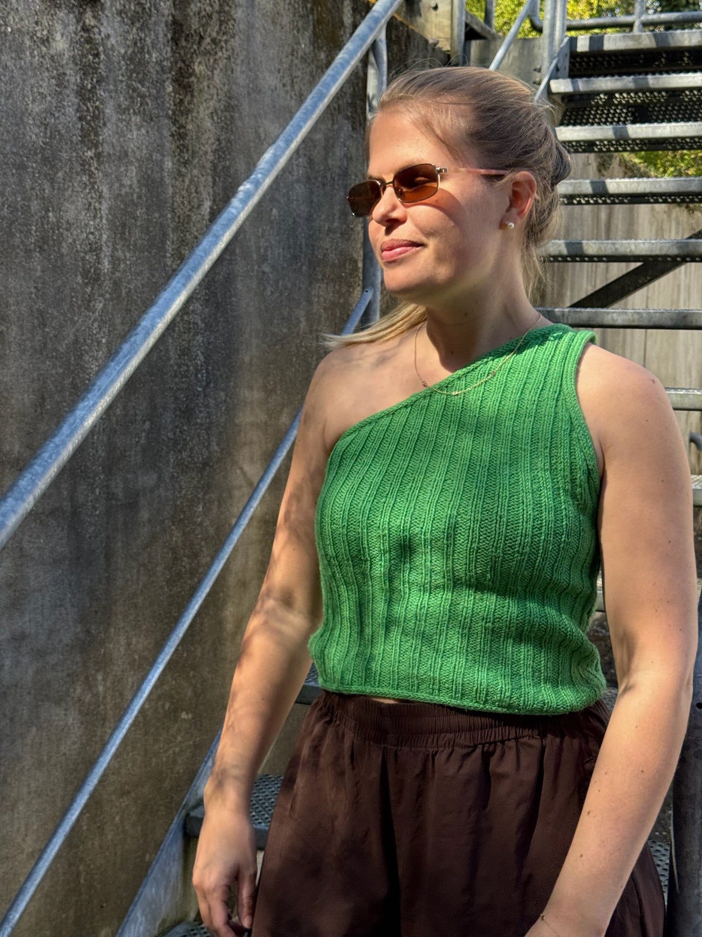Easy One Shoulder Top