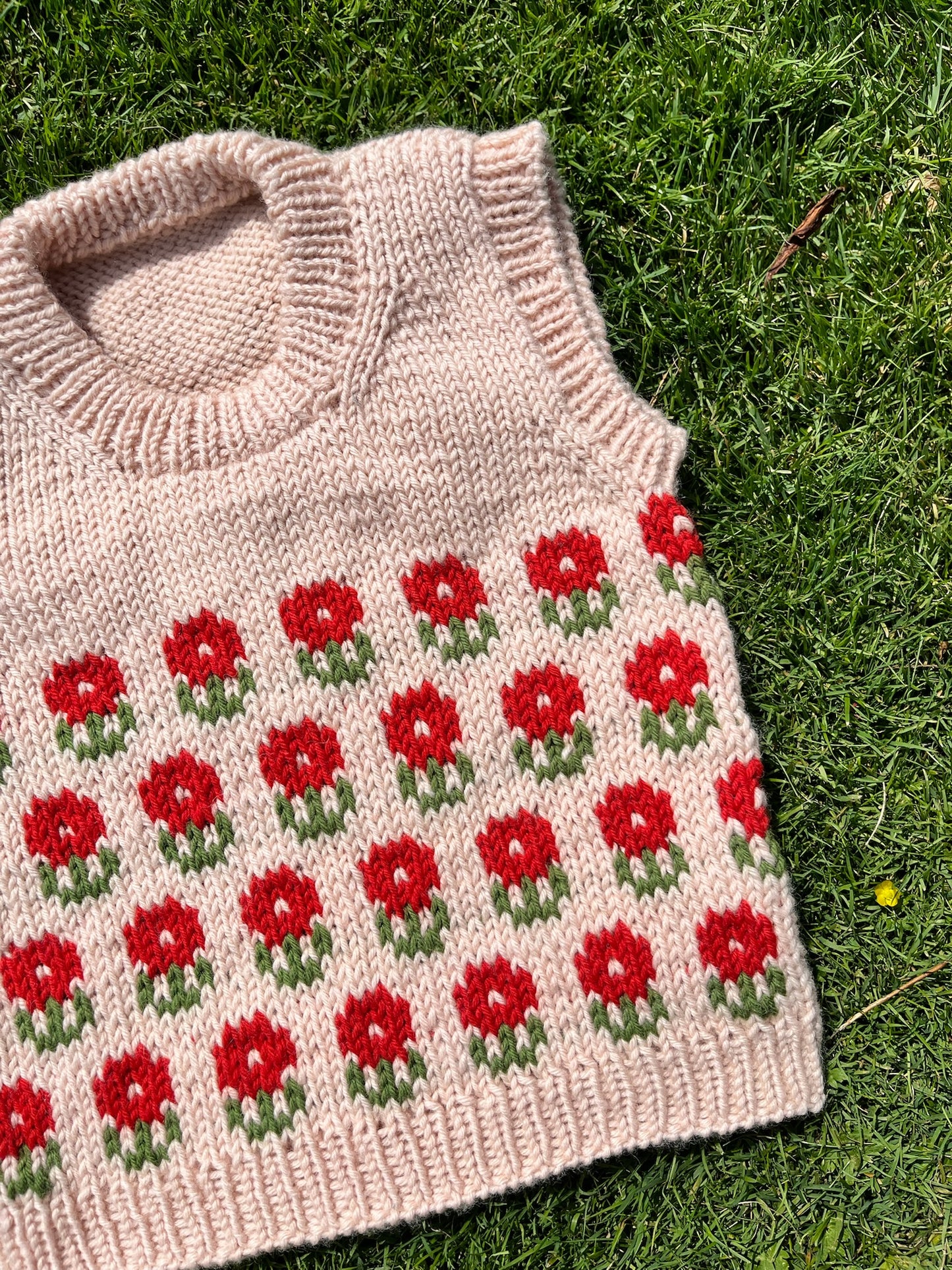 Easy Flower Slipover Baby