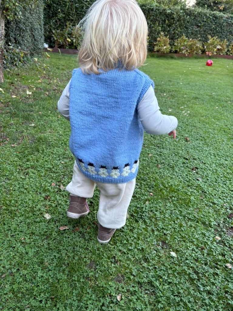 Easy Snowman Slipover Baby