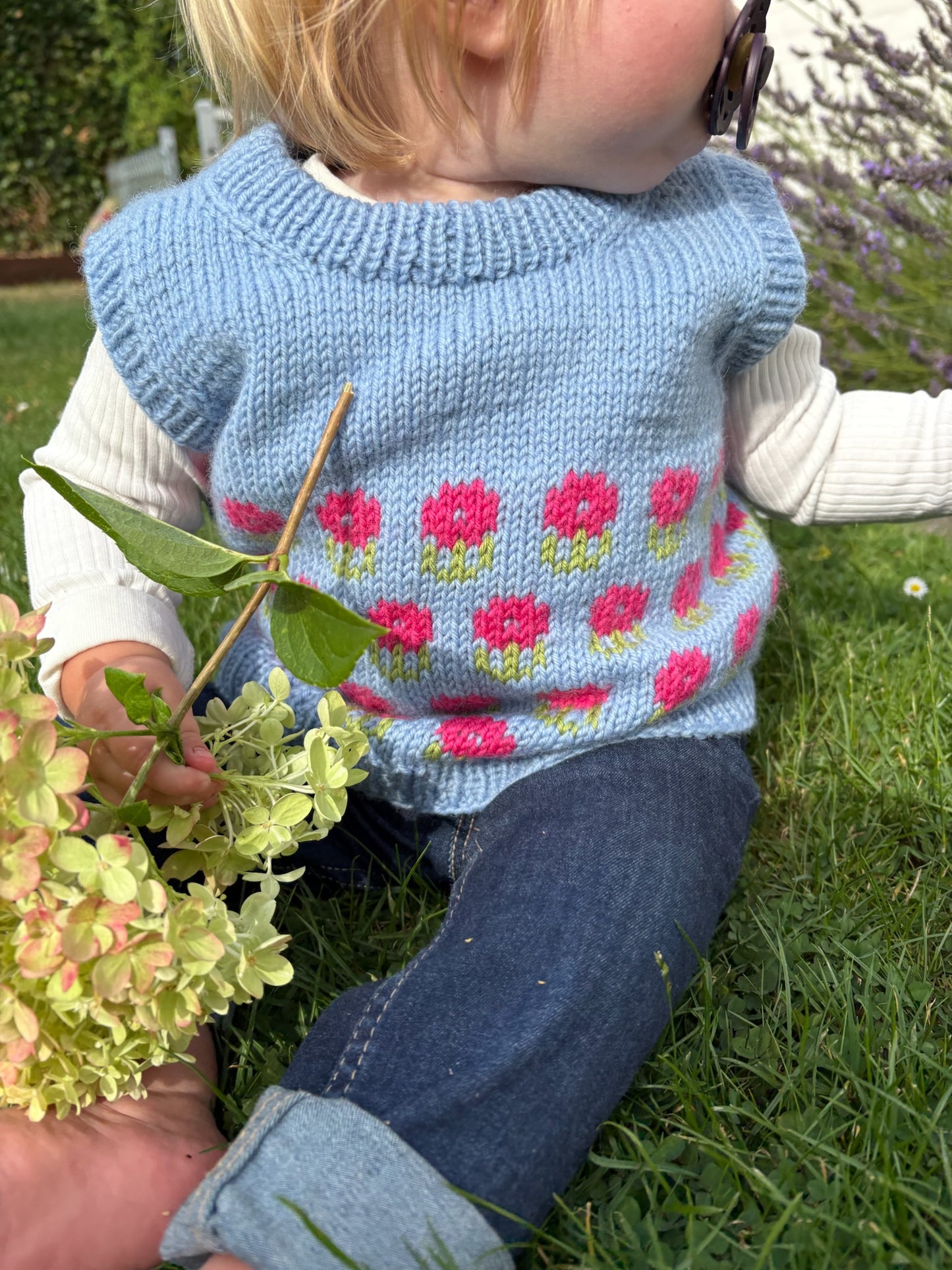 Easy Flower Slipover Baby