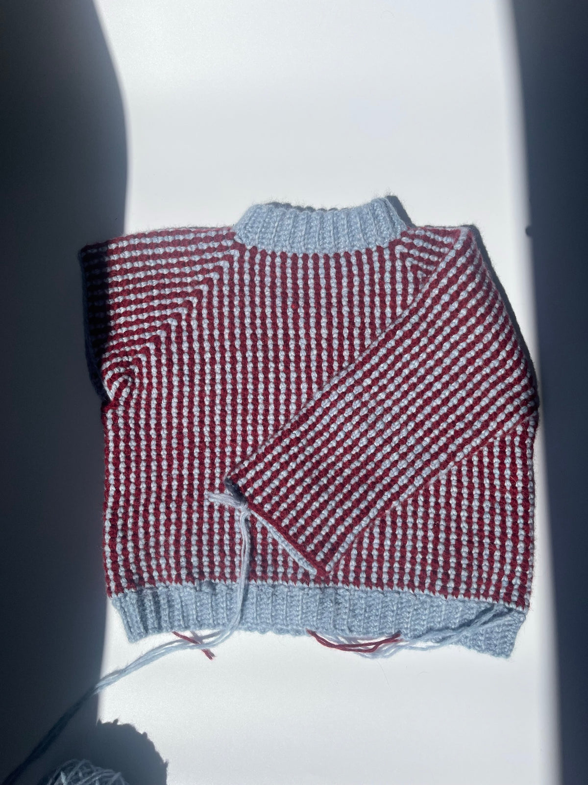 Easy Moss Stitch Sweater