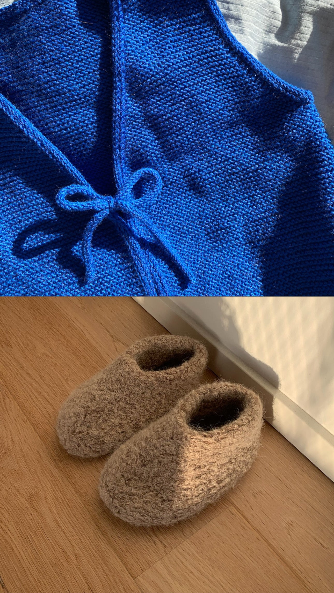 Learn to Knit – Ultra Easy Slippers & Ultra Easy Top (Open Edition) Bundle