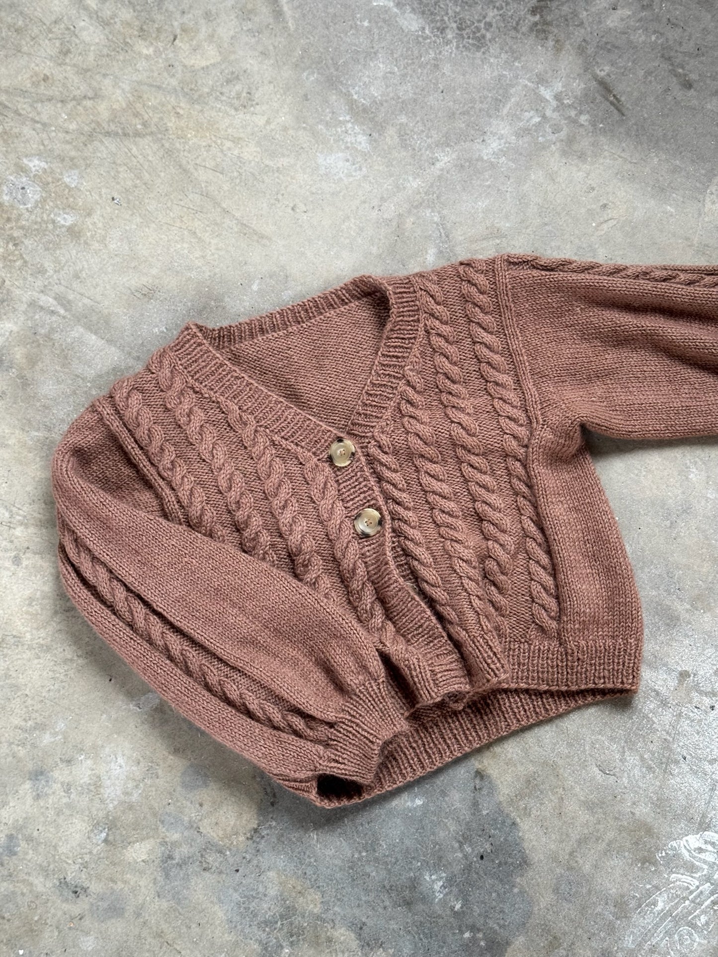 Fall Cables Cardi