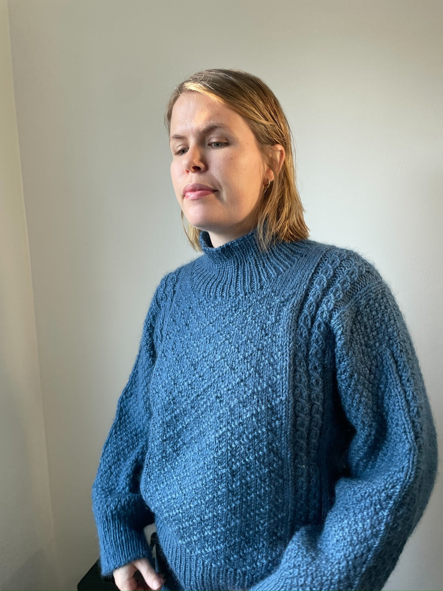 Diamond Structure Sweater