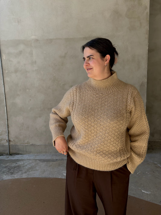 Diamond Structure Sweater